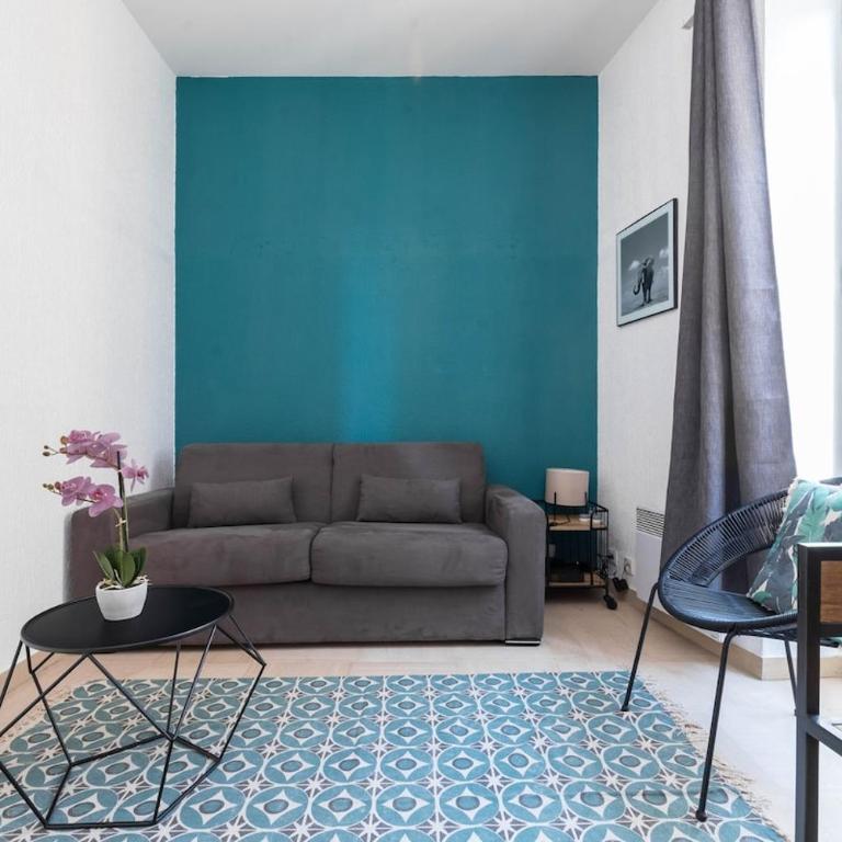 Superbe studio Nice hyper centre immeuble standing - Appartement 1 Chambre - 13