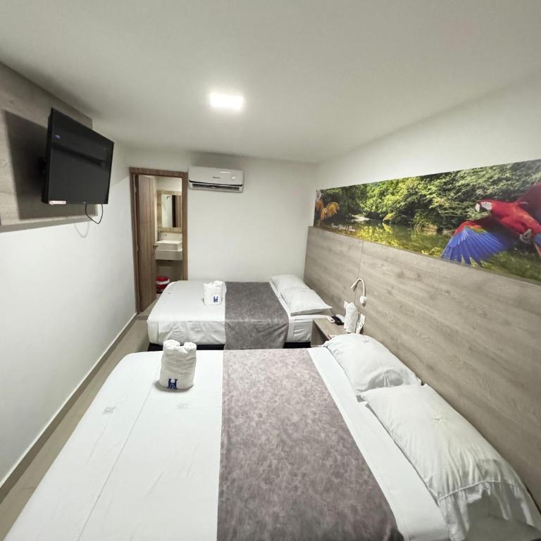 HOTEL A1 EXPRESS - Habitación Doble - 2 camas - 4