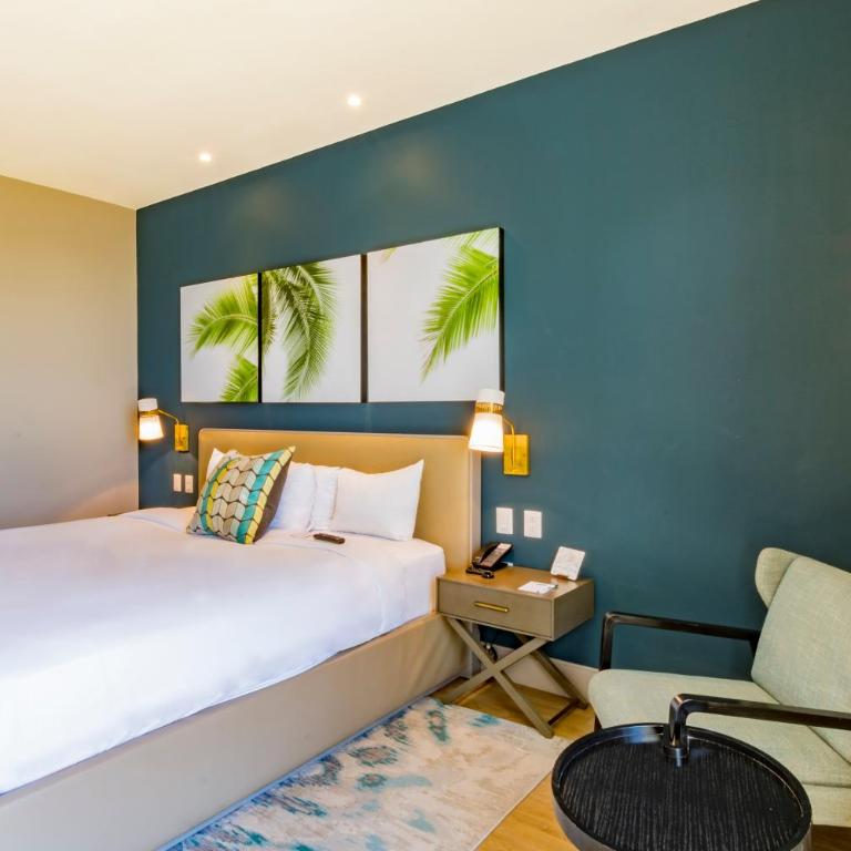 Torre Lucerna Hotel Ensenada - Habitación Individual Superior con vistas al mar - 4