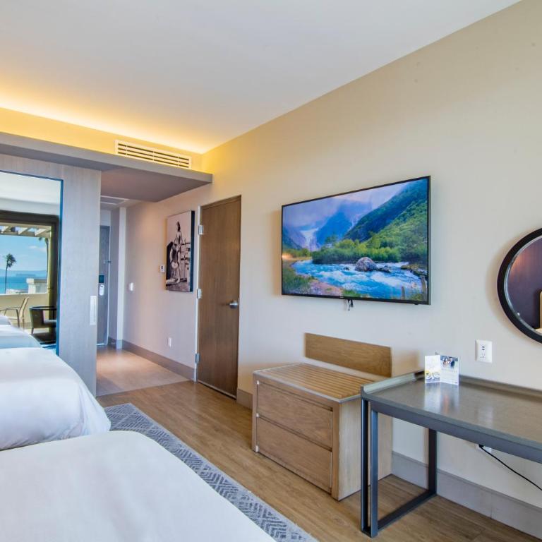 Torre Lucerna Hotel Ensenada - Alojamiento Deluxe Plus con 2 camas dobles y vistas al mar - 3
