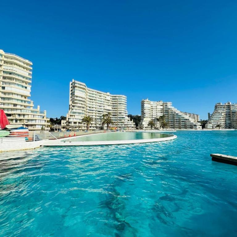 San Alfonso del Mar la mejor vista de Algarrobo - Apartamento de 3 dormitorios con vistas al mar - 9