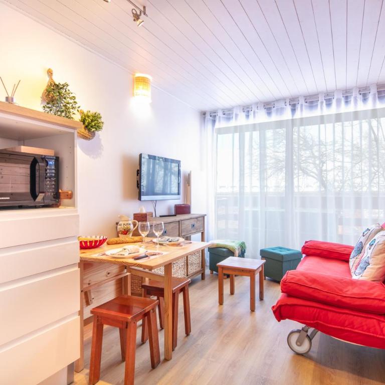 Le Bleuet - Vue montagne pistes accessibles à pied - Appartement 1 Chambre - 2