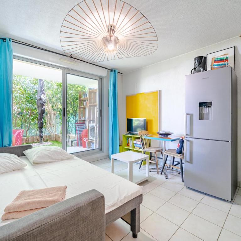 Rez de jardin à 500 m de la plage - Apartamento de 1 dormitorio - 10