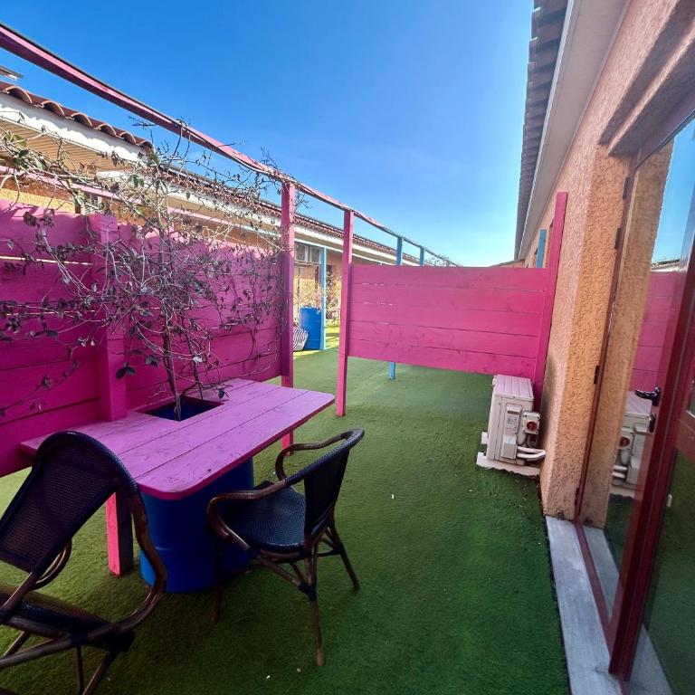 Hôtel Acajou - Chambre Double avec Terrasse - 1