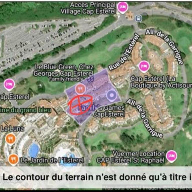 CAP ESTÉREL studio 4 pers équipé, belle vue Golf, centre village PIERRE & VACANCES , PARKING inclus et 5 PISCINES accès gratuit, CLIM, WIFI, TV, lave-vaisselle et lave-linge,four, plancha - Appartement 1 Chambre - 48