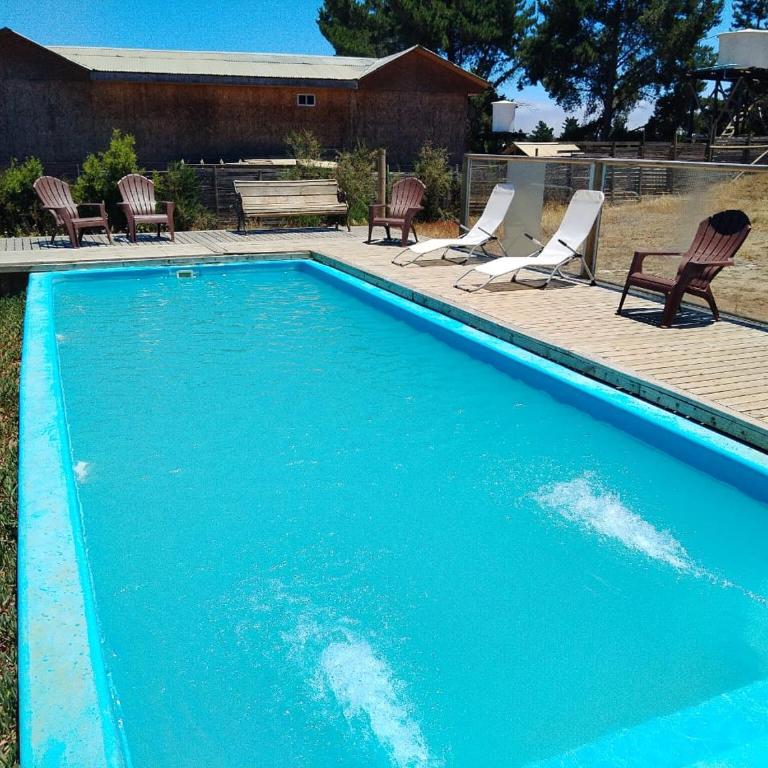 Cabaña familiar y piscina valentina - Casa - 1