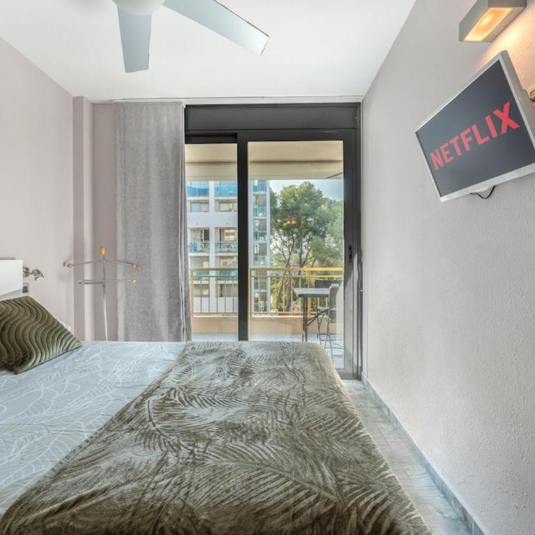 Salou-Modern-Pool-5'playa-2room-PortAvntura-AC13 - Apartamento de 2 dormitorios - 25