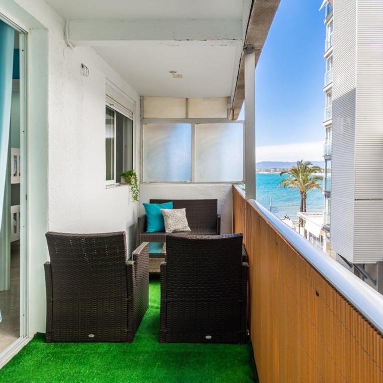 Salou -2HB-4pax -Beach-Sea View-AC-WiFi15 - Apartamento de 2 dormitorios - 33