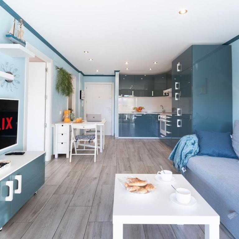 Salou-PrivateParking-Pool-2bed-PortAvntura-AA-WiFi16 - One-Bedroom Apartment - 19