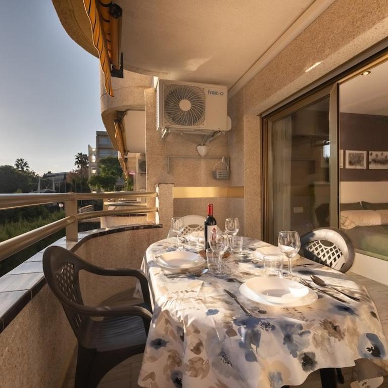 Salou-PrivateParking-Pool-2bed-PortAvntura-AA-WiFi16 - One-Bedroom Apartment - 27
