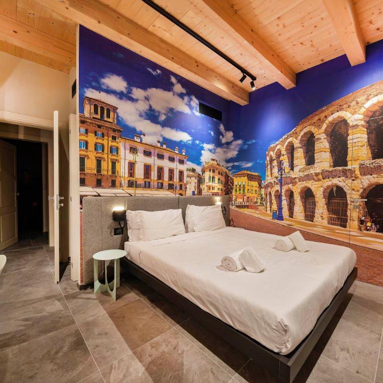 Italianflat - Verona's River, FREE PARKING for car & bike, nature, relax - Camera Matrimoniale con Bagno Privato - 9