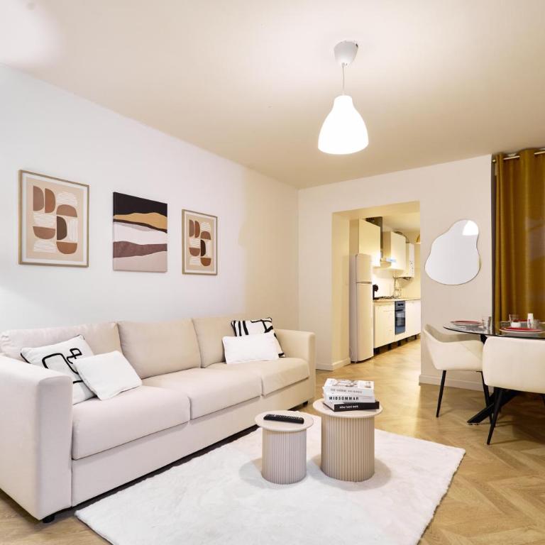 Magnifique Appartement dans le Centre-Ville de Reims, Proche de la Gare et des Commodités - Appartamento con 2 Camere da Letto - 1