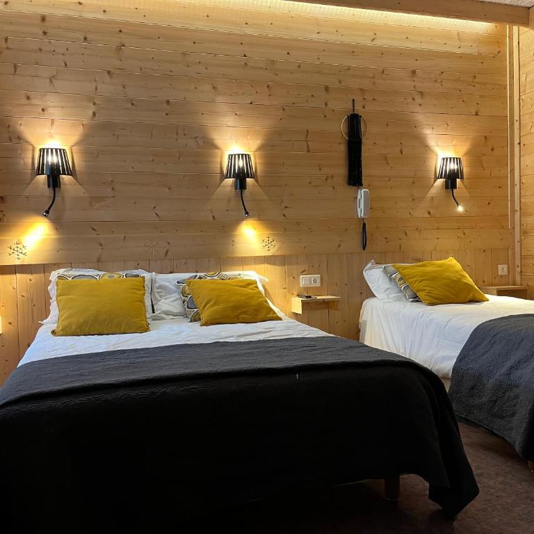 Le Sacca Hôtel restaurant - Chambre Triple Côté Cour - 1