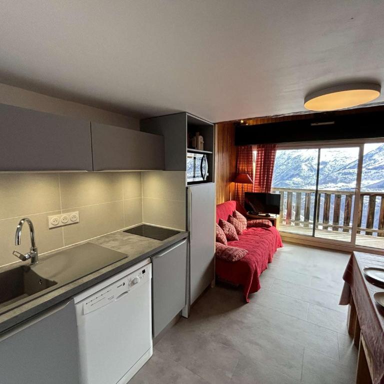 Appartement rénové 2 pièces + mezzanine près des pistes, calme et confort - Appartamento con 1 Camera da Letto - 5