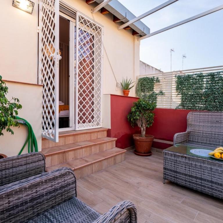 C2 Apartment with Terrace in the Arenal, Cathedral - Apartamento de 2 dormitorios - 48