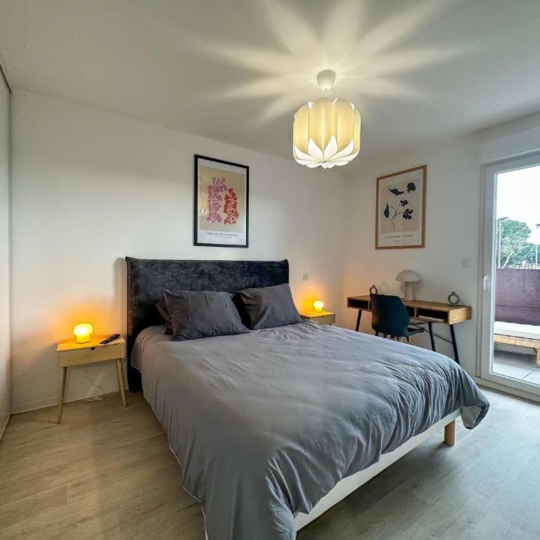 Agatha, appartement T2 premium tennis center - Appartement 1 Chambre - 7