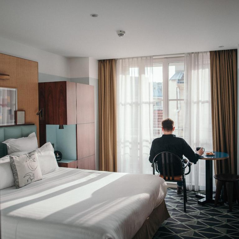 Hotel Eiffel Blomet - Superior Doppelzimmer mit Zugang zum Pool - 3
