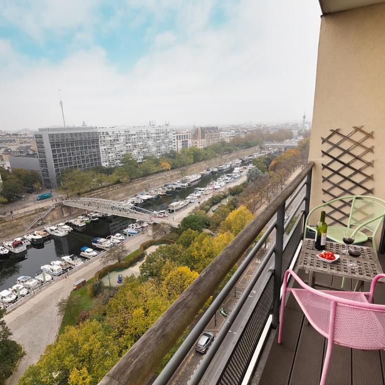 Top floor with Eiffel Tower view and roof top - Appartement 2 Chambres - 5