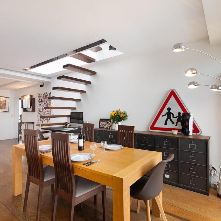 Top floor with Eiffel Tower view and roof top - Appartement 2 Chambres - 12