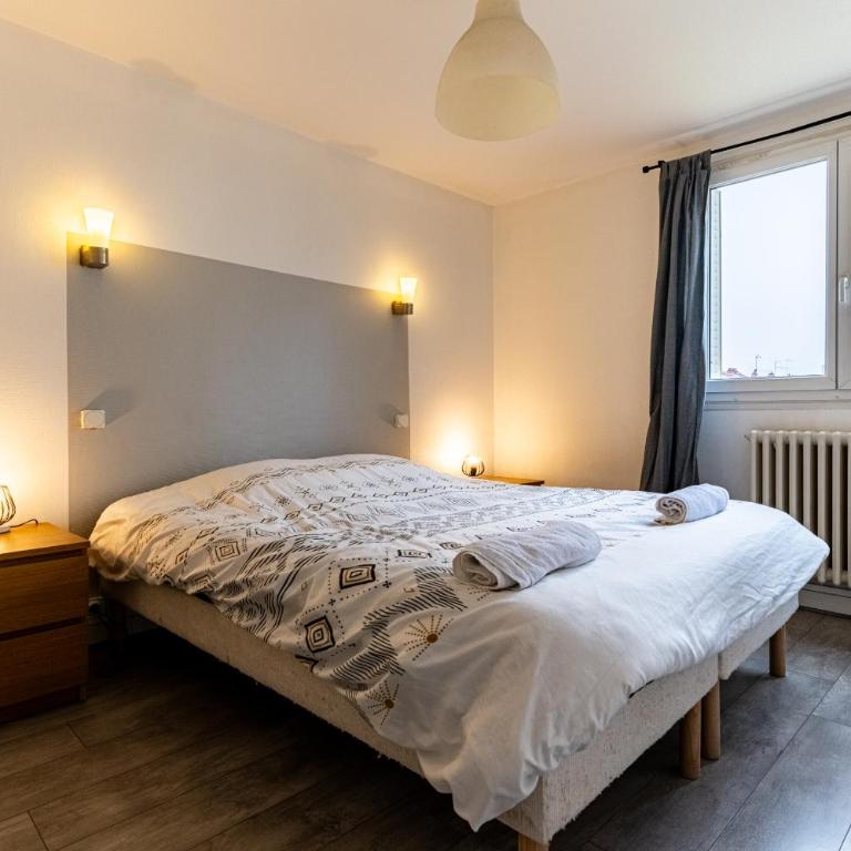 Appartement parking Dijon Auditorium proche centre - Apartment mit 2 Schlafzimmern - 5
