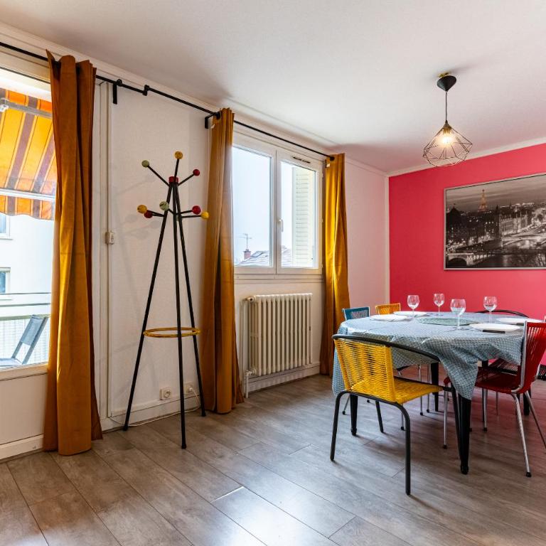 Appartement parking Dijon Auditorium proche centre - Apartment mit 2 Schlafzimmern - 7