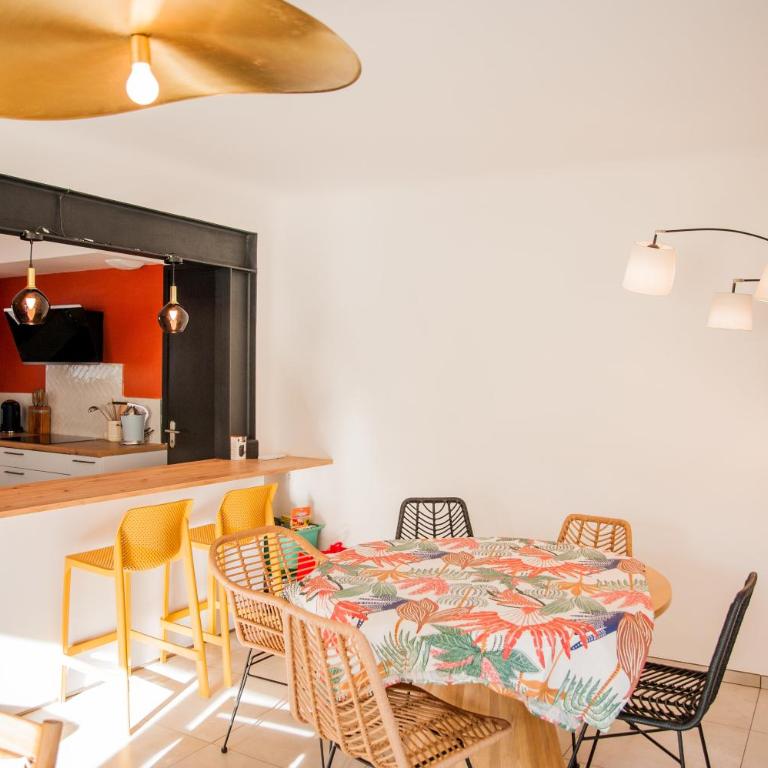 Maison Nomade piscine privée, parking et clim - Haus mit 3 Schlafzimmern - 5