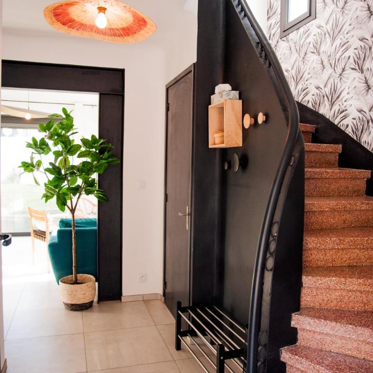 Maison Nomade piscine privée, parking et clim - Haus mit 3 Schlafzimmern - 21