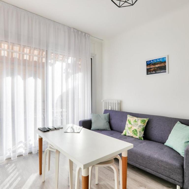 Le Petit Fleury – Balcony, Calm in Cannes - Appartement - 2