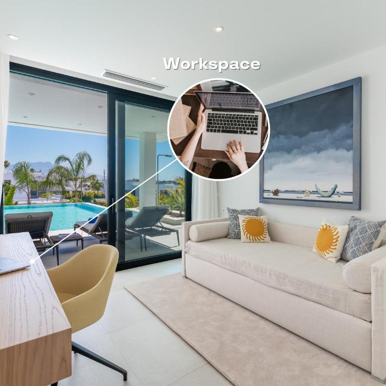 VACATION MARBELLA I Villa Hanami, Private Infinity Edge-Pool, Gym, Movie Theater, Night-Security, Alarm System, Close to Golfs and Beaches - Villa - 68