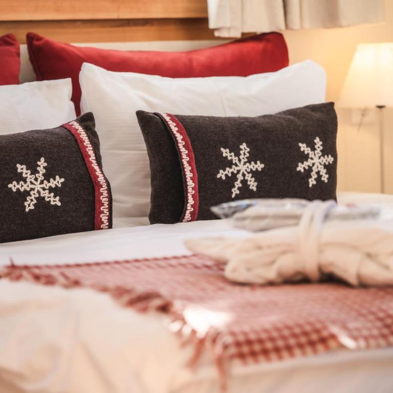 Sonnmatten Boutique Hotel & Apartments Zermatt - Apartment mit 3 Schlafzimmern - 1. Etage mit Balkon und Blick auf das Matterhorn - 8