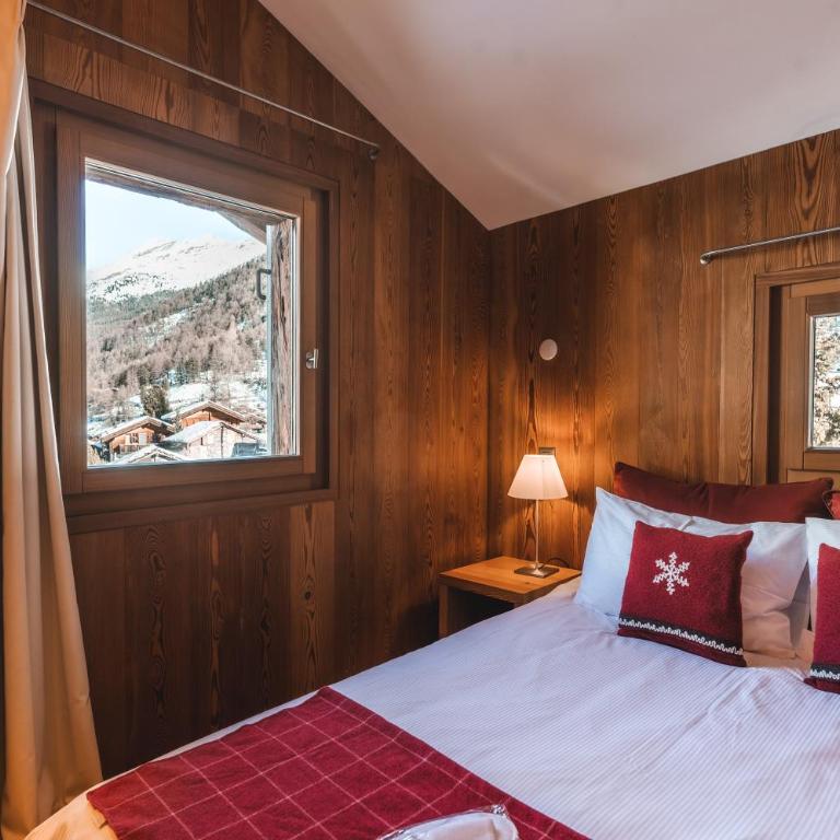 Sonnmatten Boutique Hotel & Apartments Zermatt - Apartment mit 3 Schlafzimmern - 2. Etage mit Balkon und Blick auf das Matterhorn - 49
