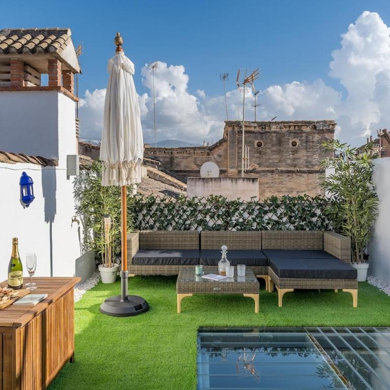 Ático dúplex con dos terrazas y solarium en plena Carrera de la Virgen - One-Bedroom Apartment - 44