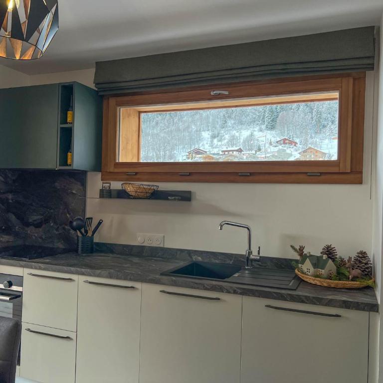Les Gets: Appartement cosy, garage privé, Wi-Fi, linge inclus - FR-1-671-256 - Appartamento - 29