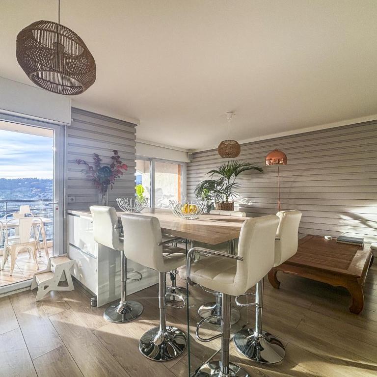 Evasion vue mer - Wifi, Piscine, Parking, 4pers - Apartment mit 2 Schlafzimmern - 3