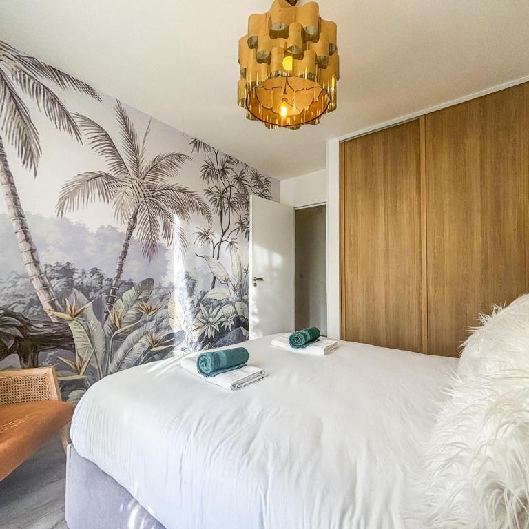 Evasion vue mer - Wifi, Piscine, Parking, 4pers - Apartment mit 2 Schlafzimmern - 21