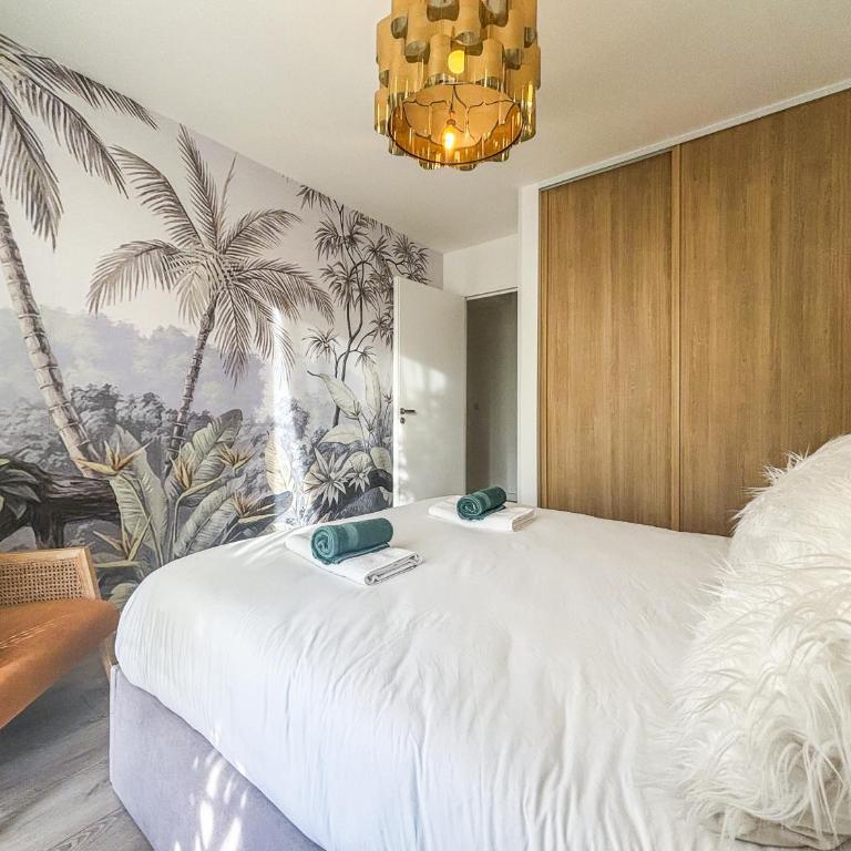 Evasion vue mer - Wifi, Piscine, Parking, 4pers - Apartment mit 2 Schlafzimmern - 23