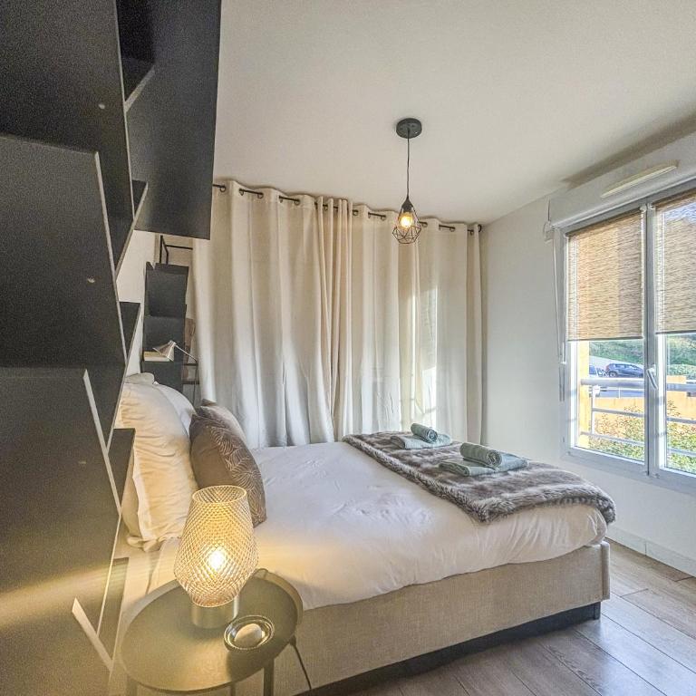 Evasion vue mer - Wifi, Piscine, Parking, 4pers - Apartment mit 2 Schlafzimmern - 24