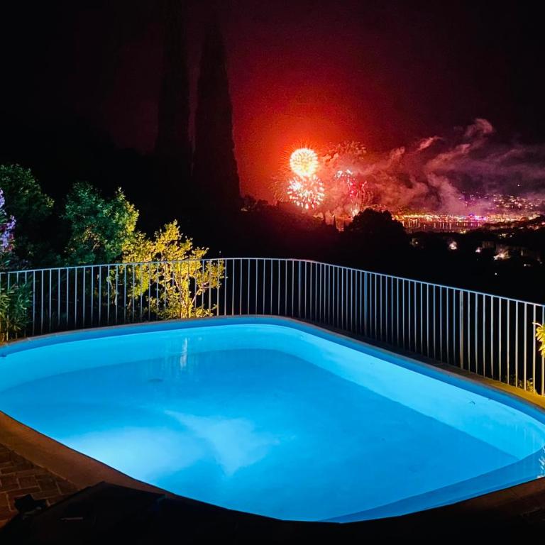 Villa les santons vue panoramique mer Golfe de Saint Tropez 4 étoiles - Villa - 44