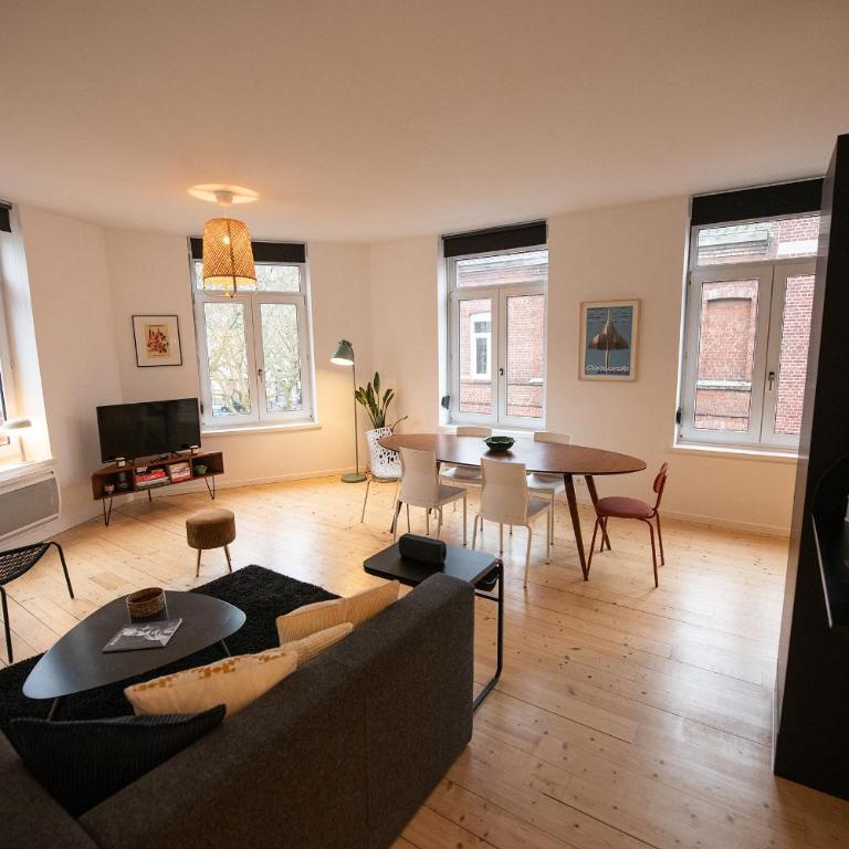 T3 lumineux au coeur de Moulins garage 2 places - Two-Bedroom Apartment - 1