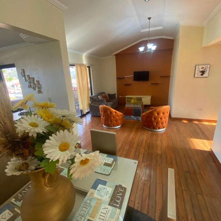 Departamento maravilloso con terraza y zona de barbecue para grupo de 7 personas - Apartamento de 3 dormitorios - 1