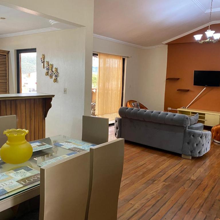 Departamento maravilloso con terraza y zona de barbecue para grupo de 7 personas - Apartamento de 3 dormitorios - 6