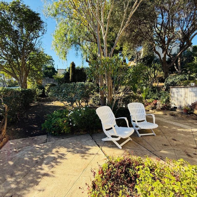 Authentique Villa le Cactus entièrement rénovée climatisée proche des plages du centre du Lavandou et du supermarché - Villa Standard - 13