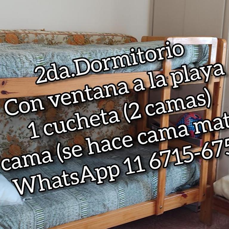 Costanera y Centro 3 ambientes hasta 6 personas Vista a la Playa Edificio Gran Mar 5 - Apartamento de 2 dormitorios - 9