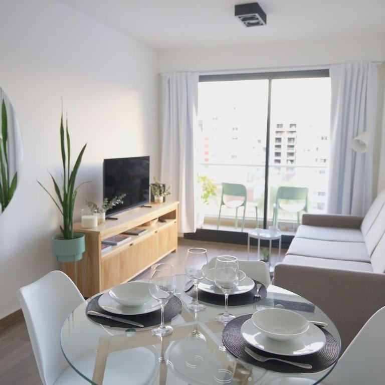 Departamento 2 amb Palermo Hollywood en edificio con pileta - Apartamento de 1 dormitorio - 3