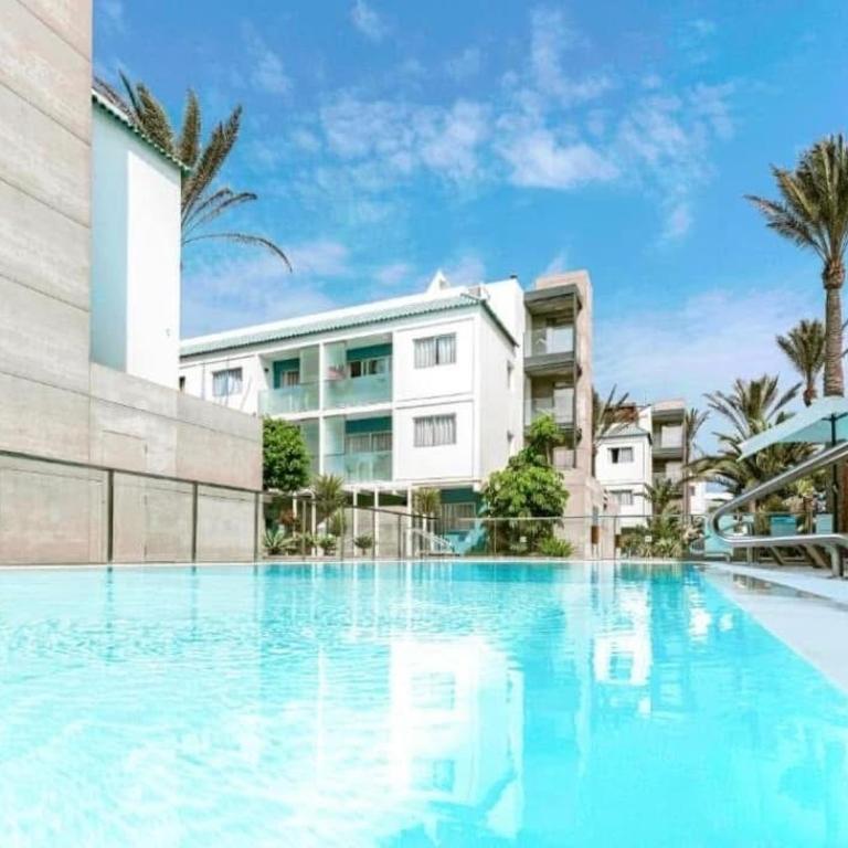 Corralejo Bristol terrace Apartment con giardino privato esterno - Apartamento de 1 dormitorio - 58