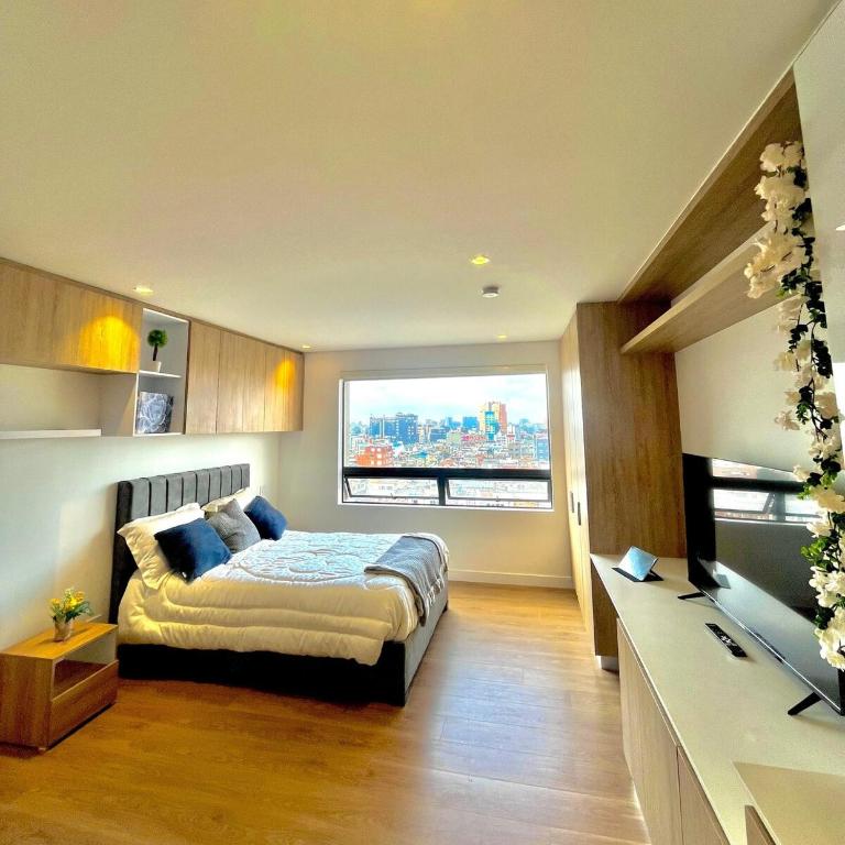 Business Suite near to US Embassy and Corferias By TSI Property Management, free parking - Suite con vistas a la ciudad - 1