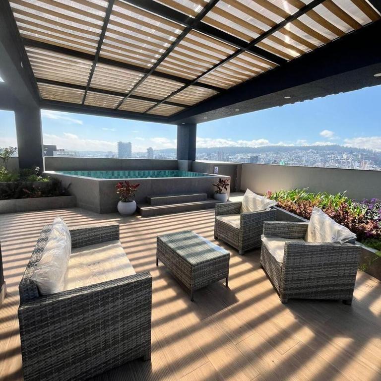 Mini suite cerca del parque La Carolina Quito - Two-Bedroom Apartment - 18