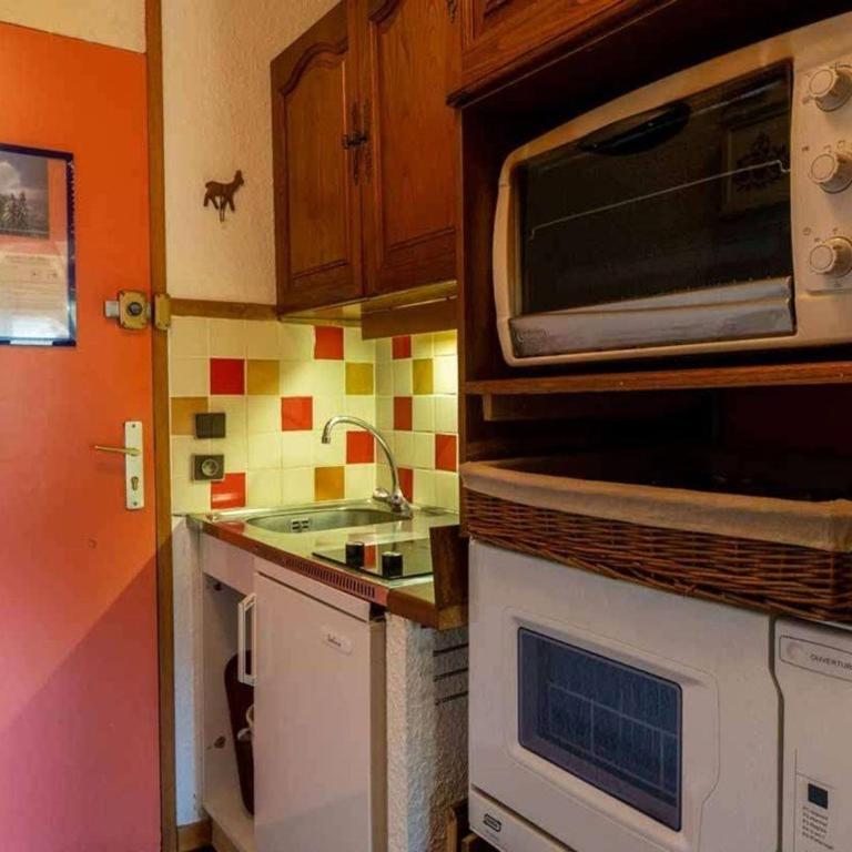 Studio alpin mezzanine, 4 pers, animaux acceptés, parking en option - FR-1-291-1022 - Estudio - 4