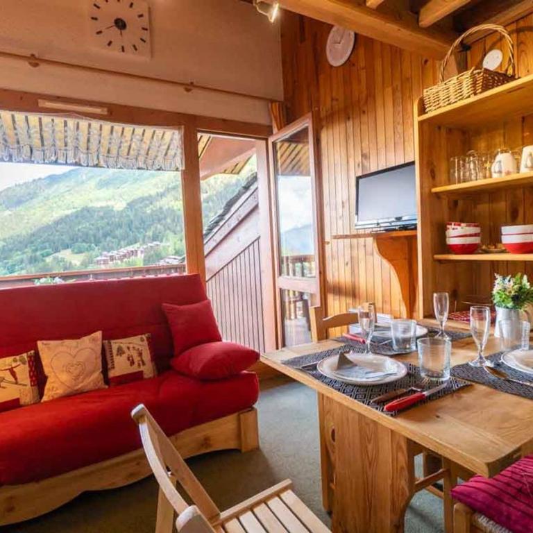 Studio alpin mezzanine, 4 pers, animaux acceptés, parking en option - FR-1-291-1022 - Estudio - 8