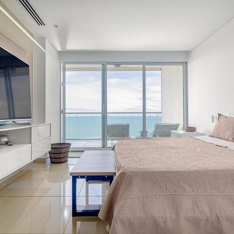 Luxury apt sea front AC Wifi pool at cartagena - Apartamento de 1 dormitorio - 18